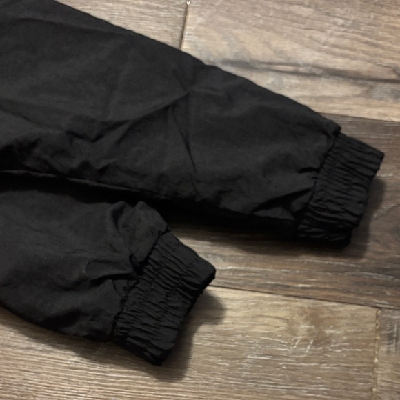 Adidas Women's Black Windbreaker with Red and Orange Accents - Picture 5 of 6